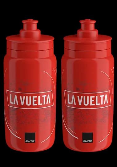 Фляга ELITE FLY La Vuelta червона 550 мл