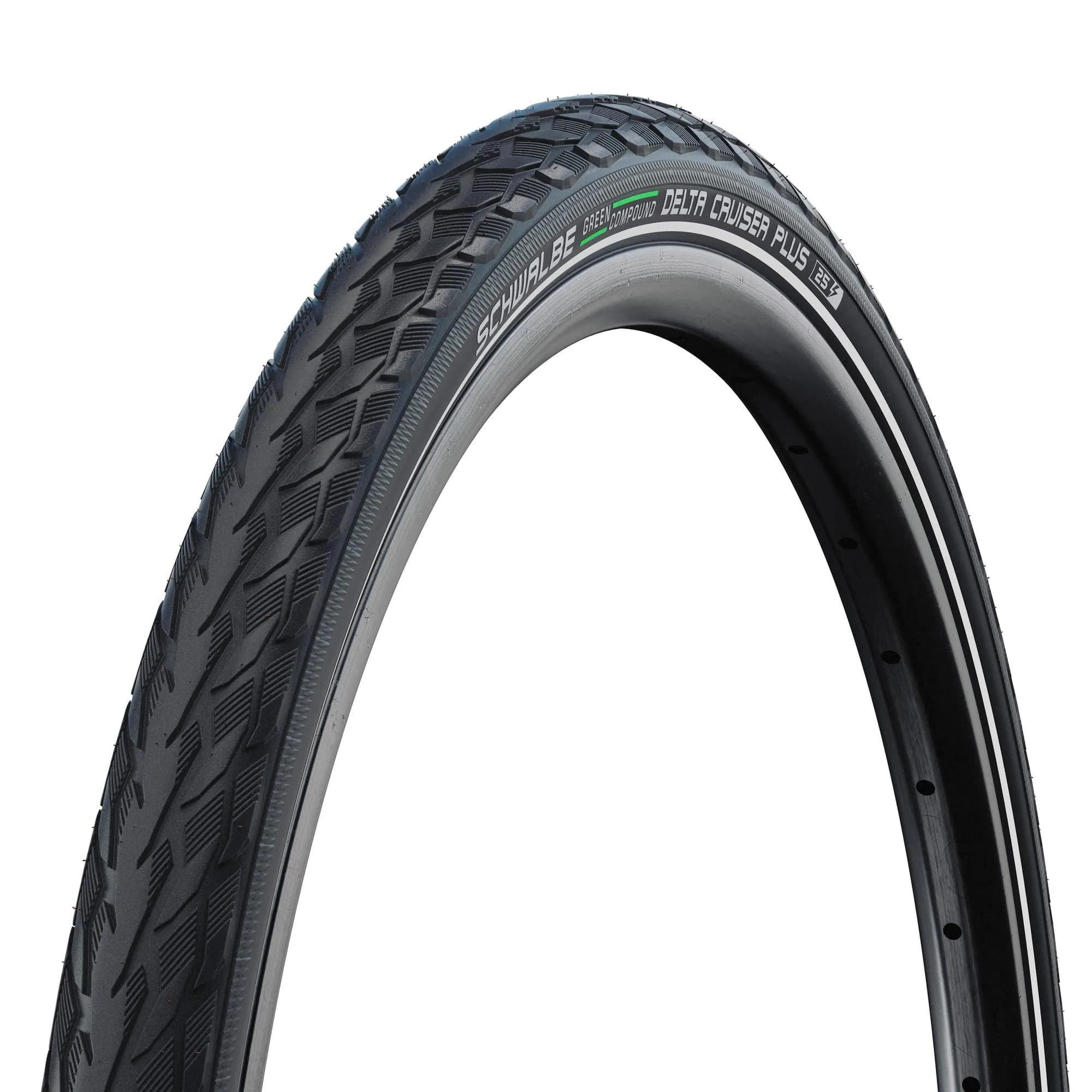 Покришка Schwalbe Delta Cruiser Plus 28x1.50 700x38C (40-622) Active, PunctureGuard, TwinSkin, GREEN