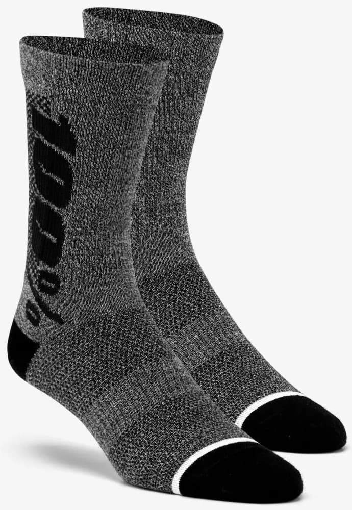 Шкарпетки Ride 100% RYTHYM Merino Wool Performance Socks [Charcoal], L/XL