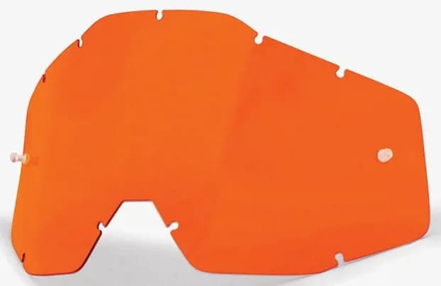 Лінза 100% RC/AC/ST Replacement Lens - Orange, Colored Lens