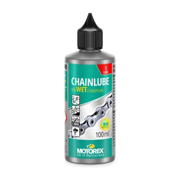 Мастило для ланцюга MOTOREX CHAINLUBE FOR WET CONDITIONS для вологих умов, 100 мл