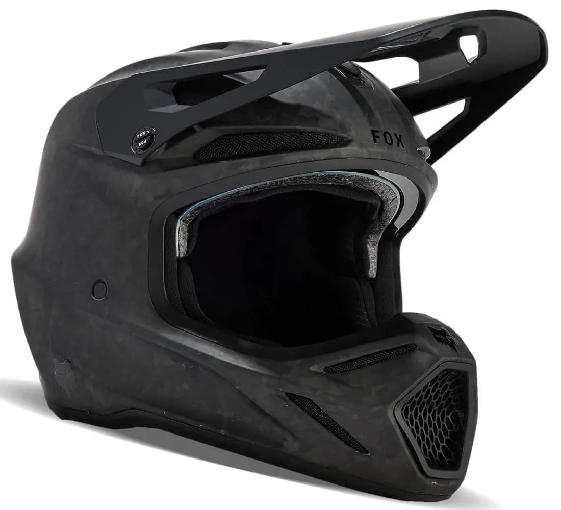 Шолом FOX V3 RS HELMET - SOLID [Matte Black], XXL