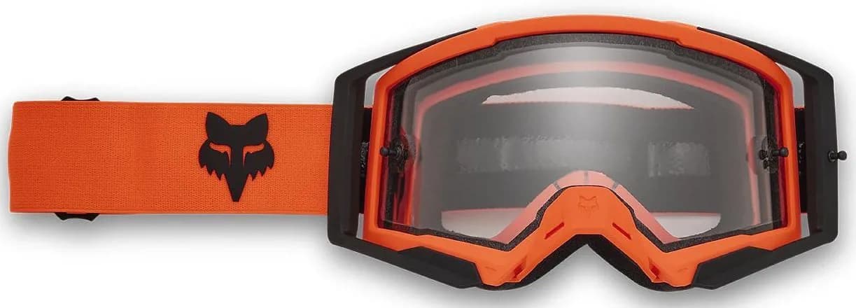 Окуляри FOX AIRSPACE ENDURO GOGGLE [Flo Orange], Dual Clear Lens