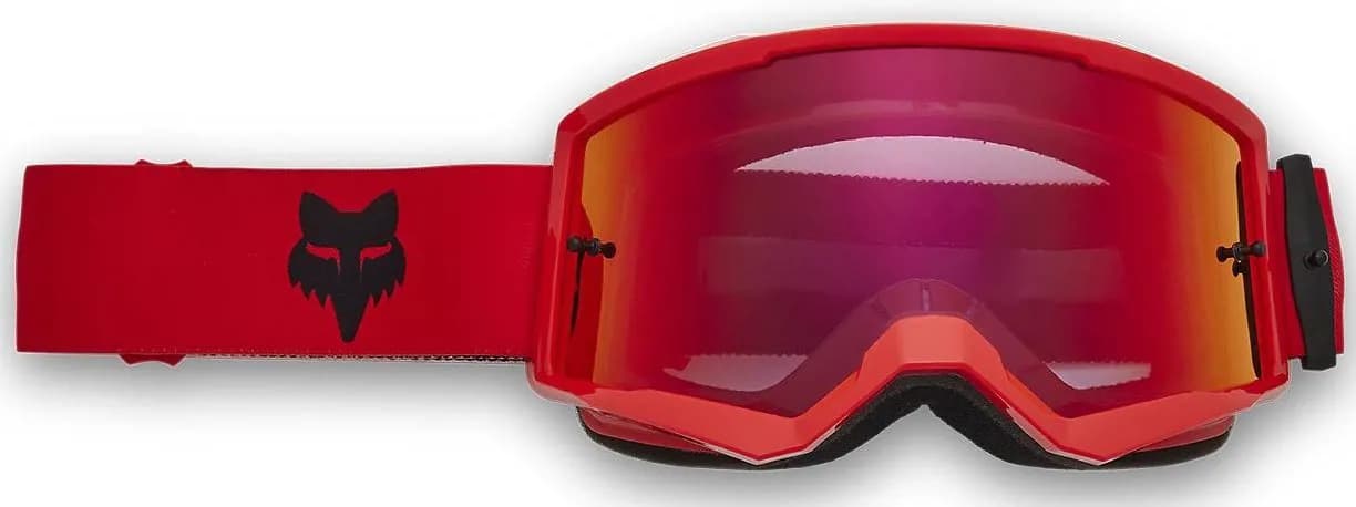 Окуляри FOX MAIN SPARK Goggle - CORE [Flo Red], Mirror Red Lens