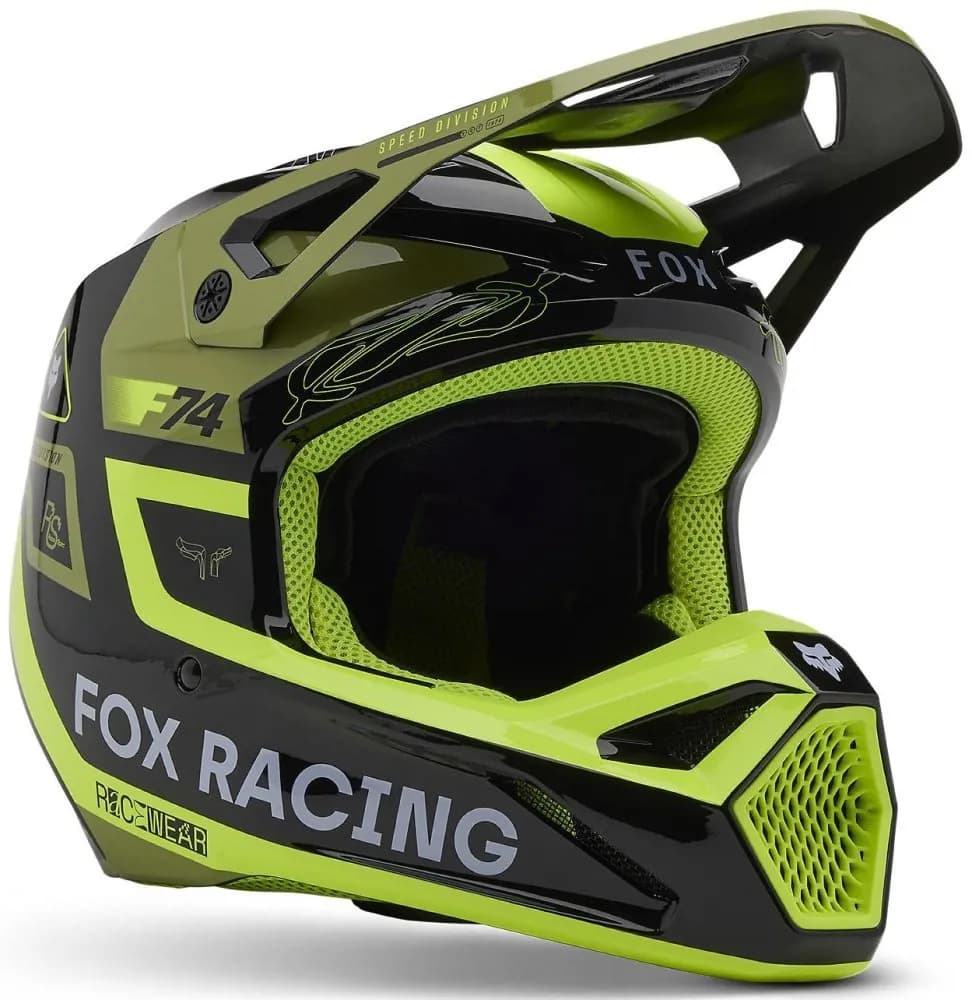 Шолом FOX V1 HELMET - RACE SPEC [Pale Green], S