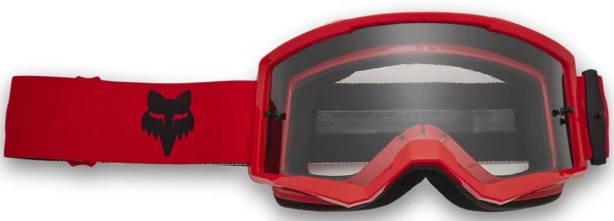 Дитячі окуляри FOX YTH MAIN GOGGLE - CORE [Flo Red], Clear Lens
