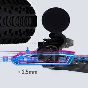 Перемикач передній Shimano FD-U6030-X, CUES, 2X9-11, DOWN-SWING, DOWN-PULL, макс. 46/50зуб., хомут 34.9MM (з адаптером 31.8 та 28.6мм)