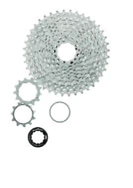 Касета SunRace CSMS2 TAY X, 10 швидкостей, 11-42T, Silver