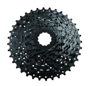 Касета SunRace CSM98 9AW E, 9 швидкостей, 11-36Т, Black