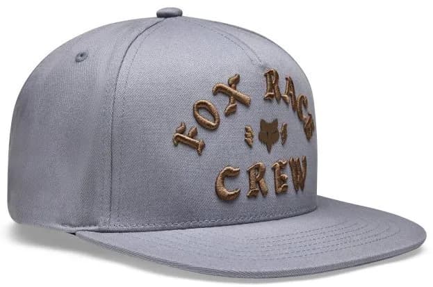 Кепка FOX RACE CREW SnapBack Hat [Steel Gray], One Size