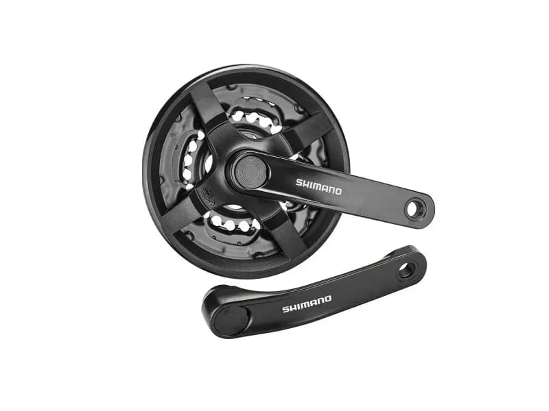 Система шатунів мтв мала SHIMANO FC-TY 301 AL.(24/34/42Т) L-175мм.