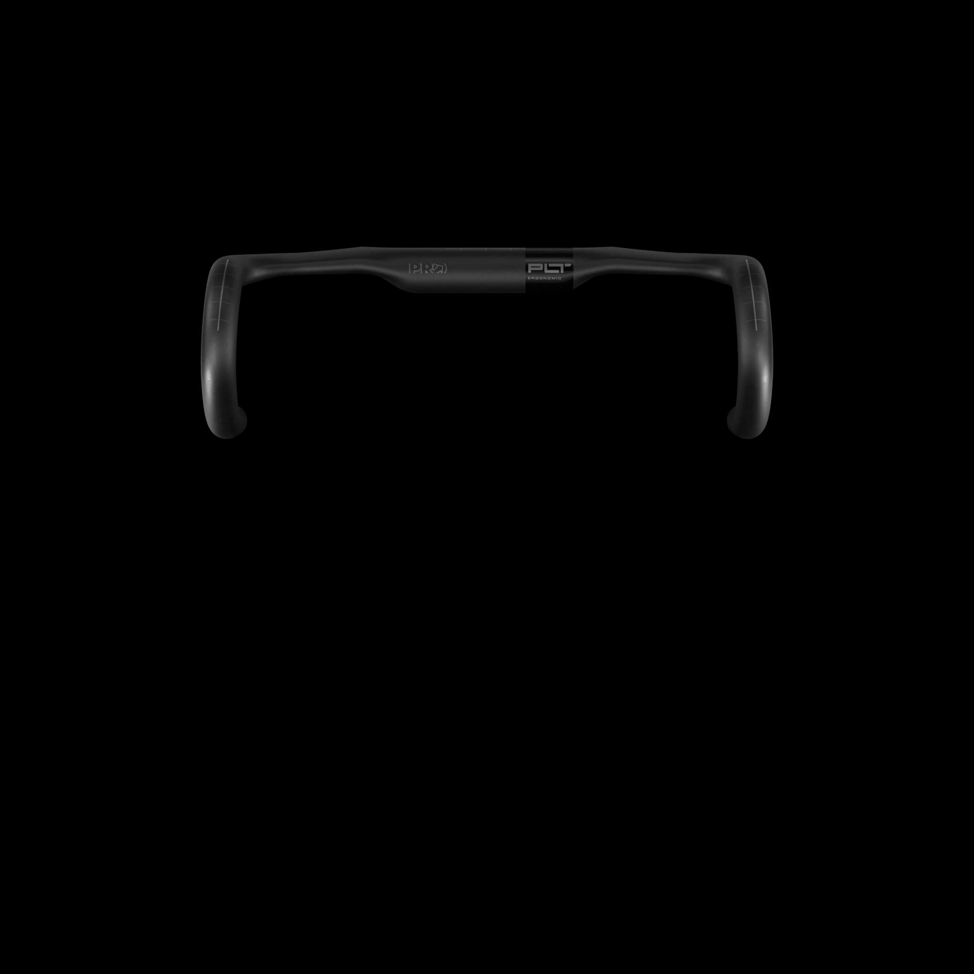 Кермо PRO шосейне ерго PLT 44cm/31.8mm, чорне