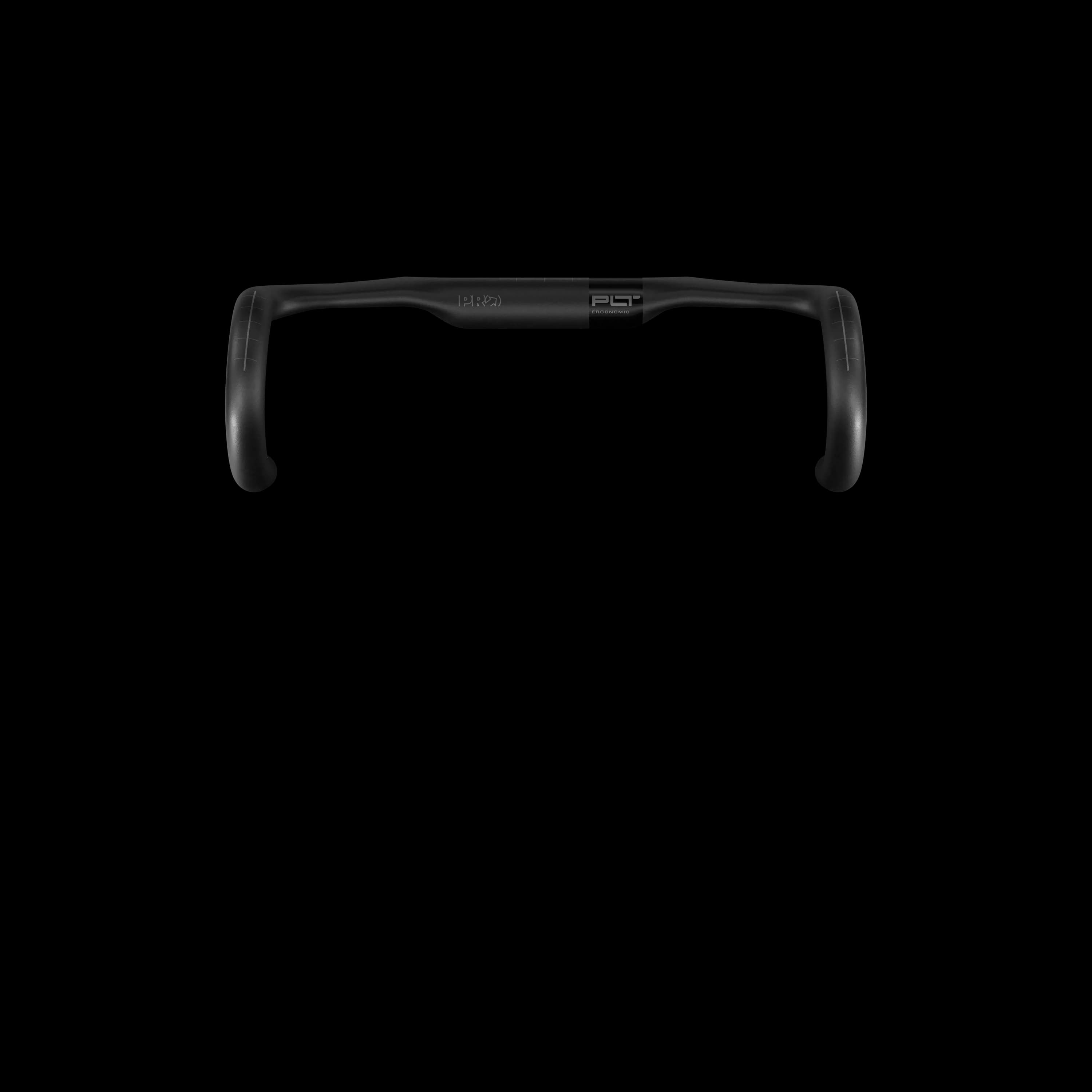 Кермо PRO шосейне ерго PLT 42cm/31.8mm, чорне