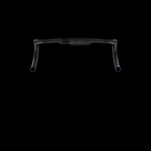 Кермо PRO шосейне ерго PLT 44cm/31.8mm, чорне