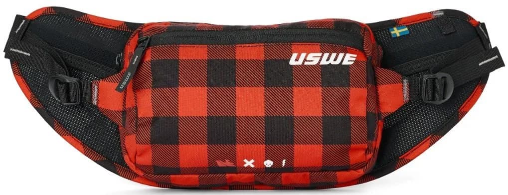 Напоясна сумка USWE WAIST 2L Hip Pack [Flannel Red], Belt Bag