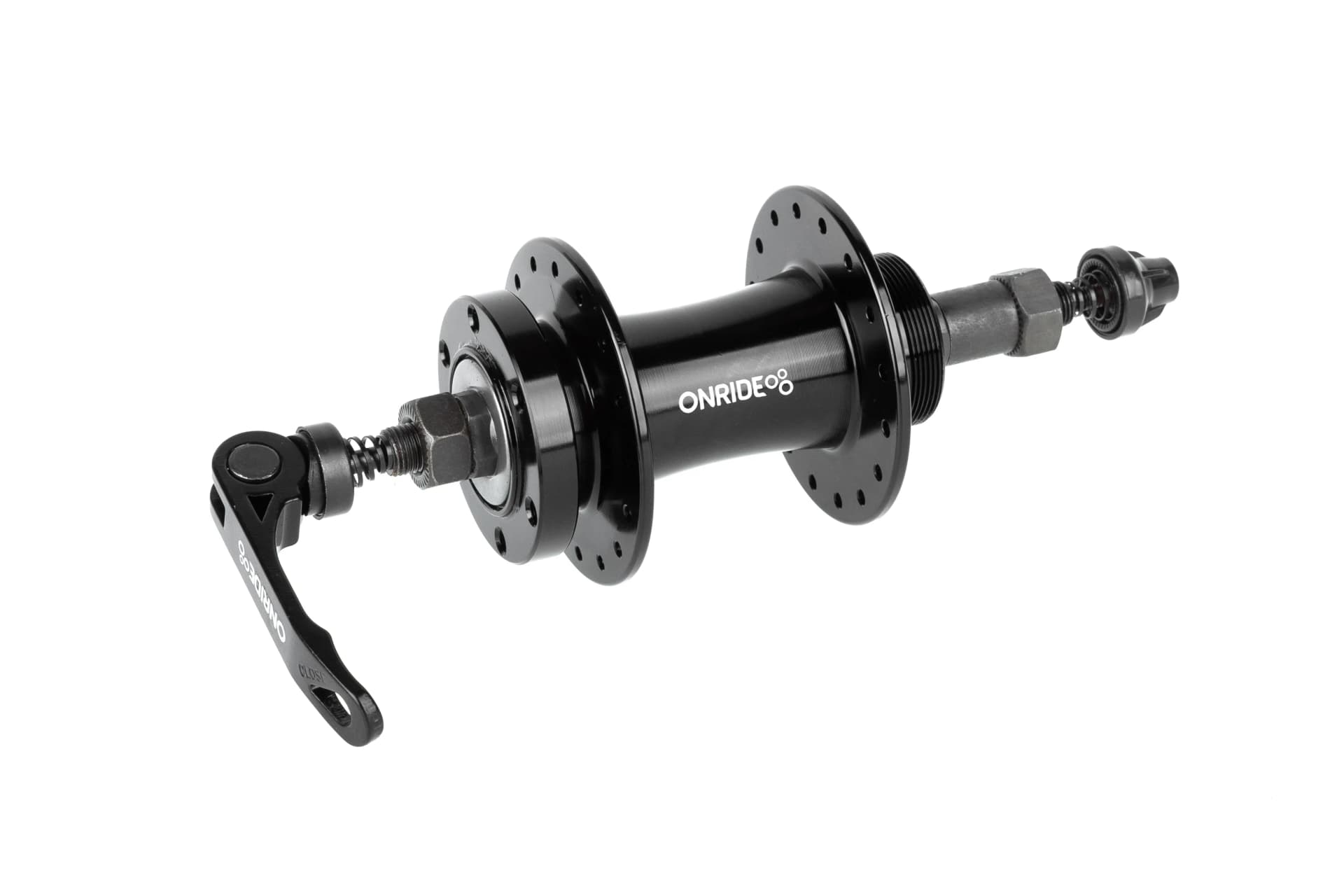Втулка задня ONRIDE Hub 10R, під трещітку, 32 отвори, disc, кульки, 135 QR, чорна