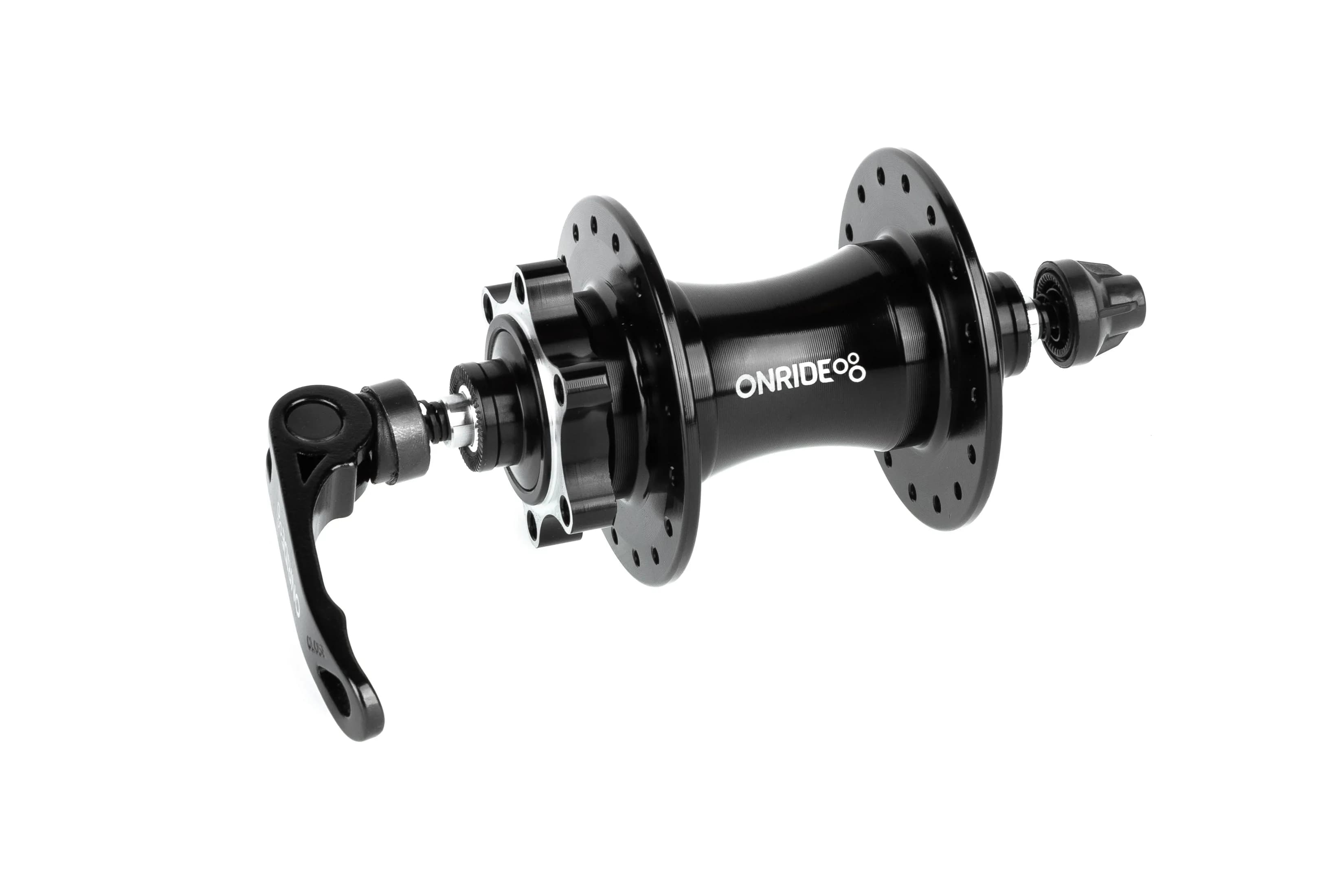 Втулка передня ONRIDE Hub ProF, 32 отвори, disc, пром., 100 QR, чорна