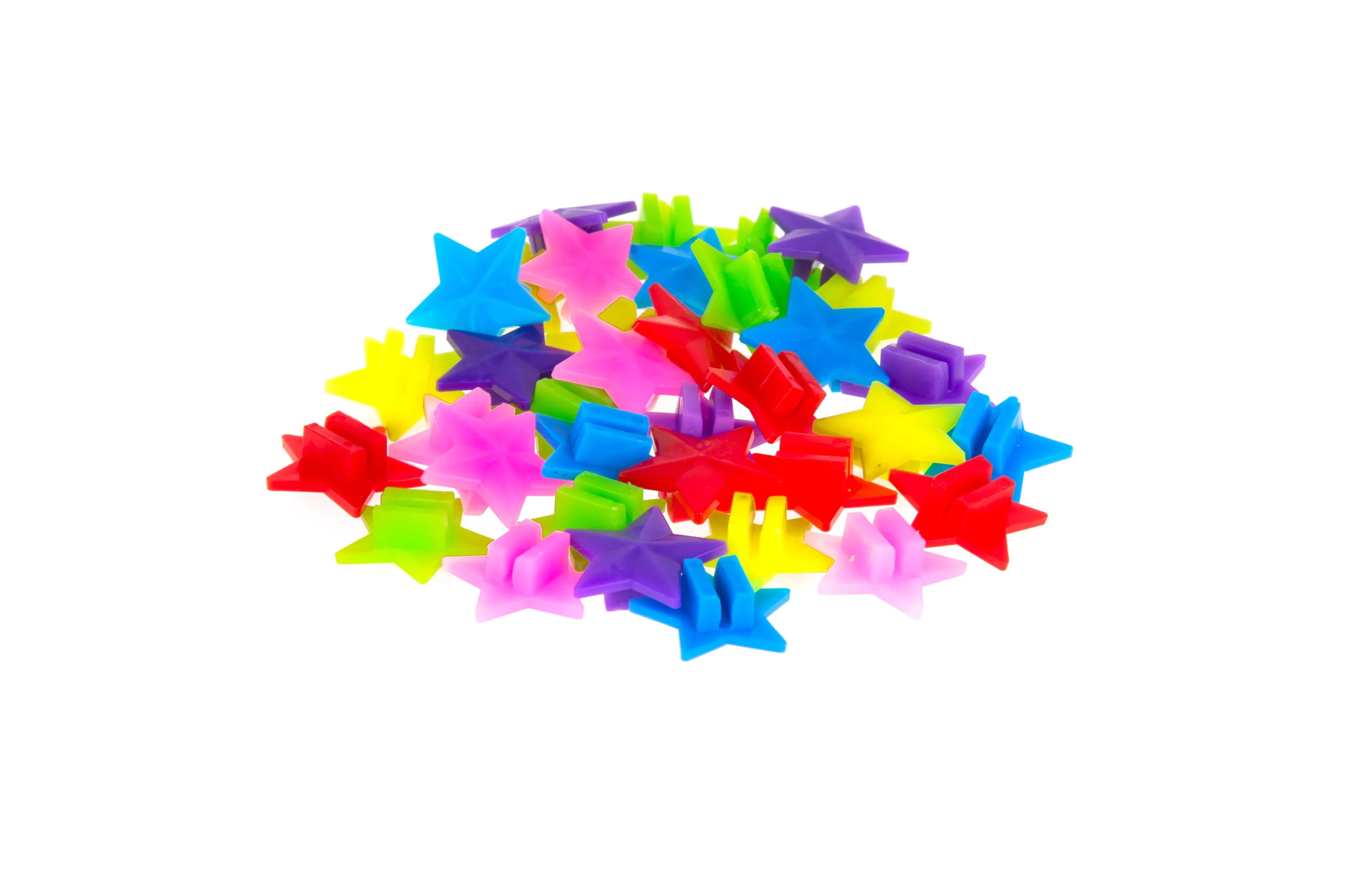 Прикраси на шприхи ONRIDE Star 36 шт. кольорові