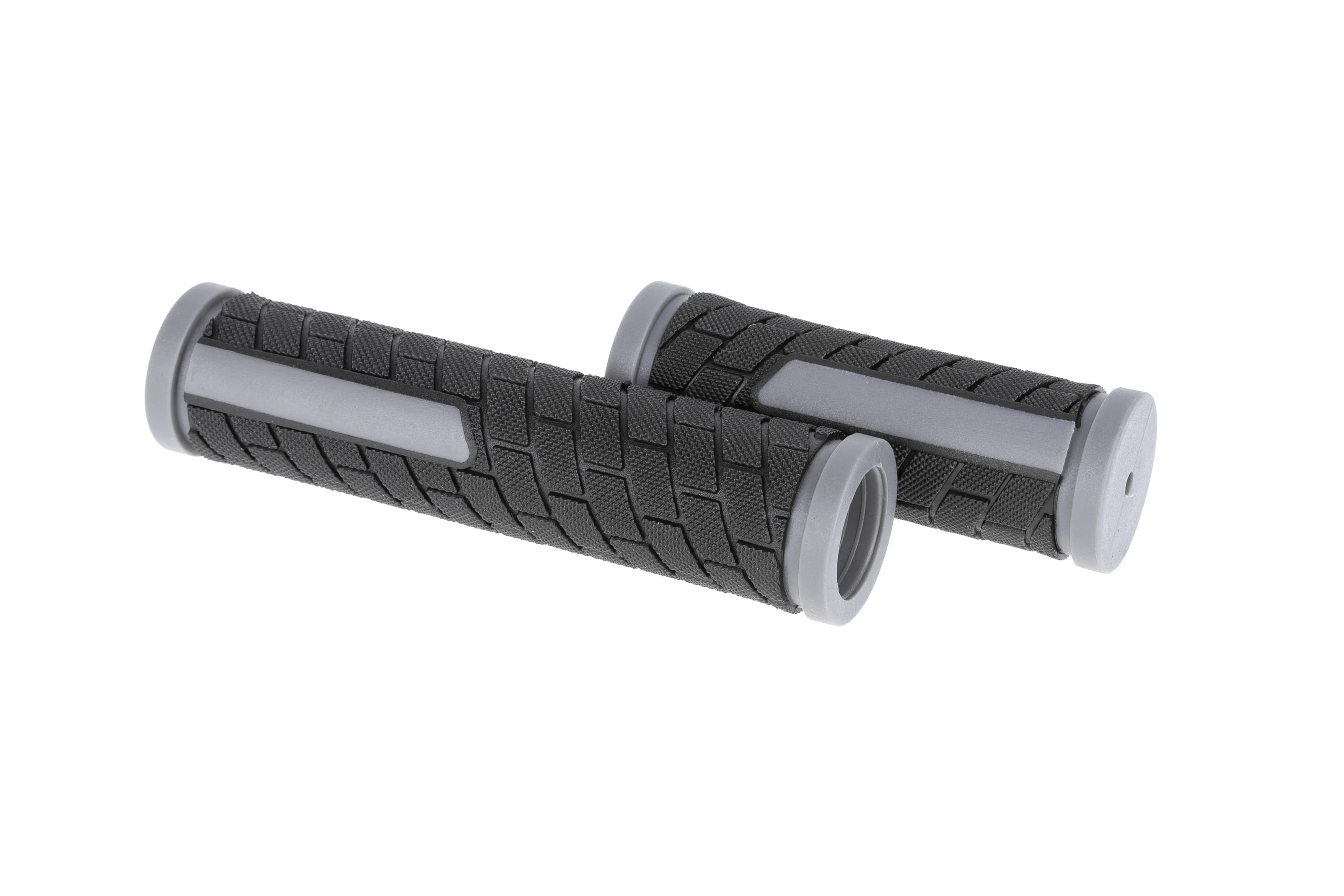 Ручки руля ONRIDE Tile, 130/92 мм, чорний/сірий