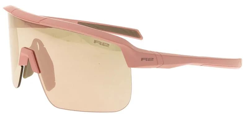 Окуляри підліткові R2 FUSION pink-powder (TR90), лінза brown, покриття rose gold full revo, кат. 2