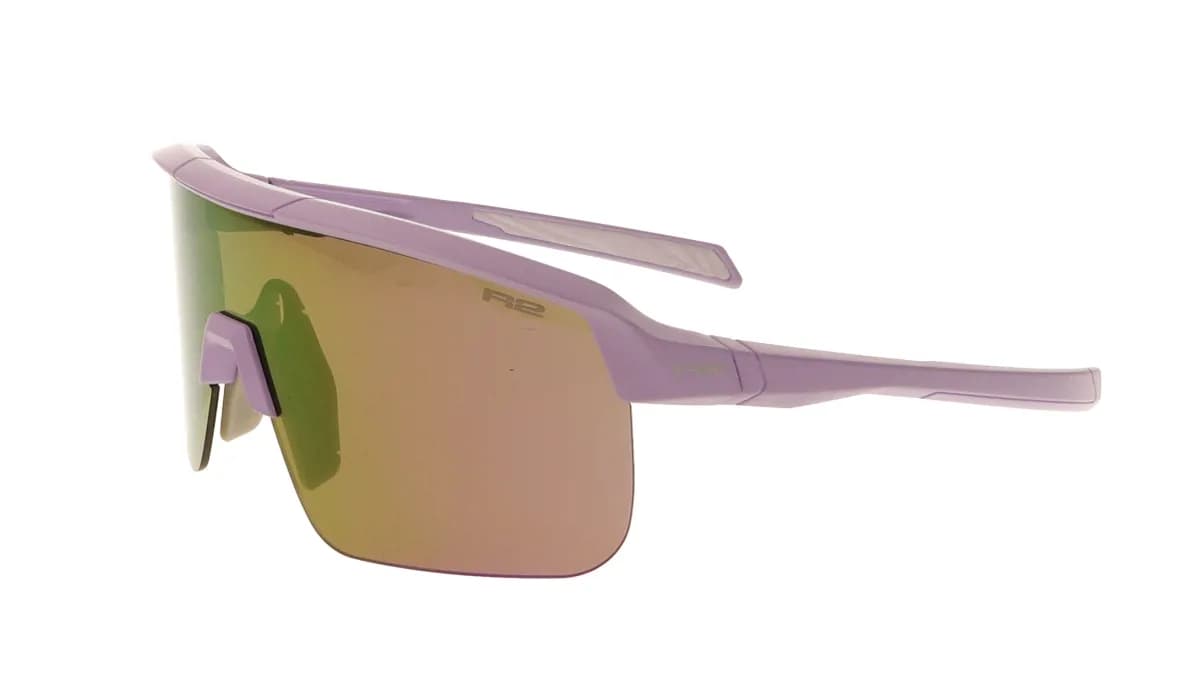 Окуляри підліткові R2 FUSION lаvander (TR90), лінза brown, покриття purple full revo, кат. 3