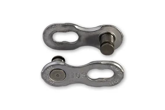 Замок ланцюга KMC 10R Silver EPT 10 шв., 1 замок (polybag)