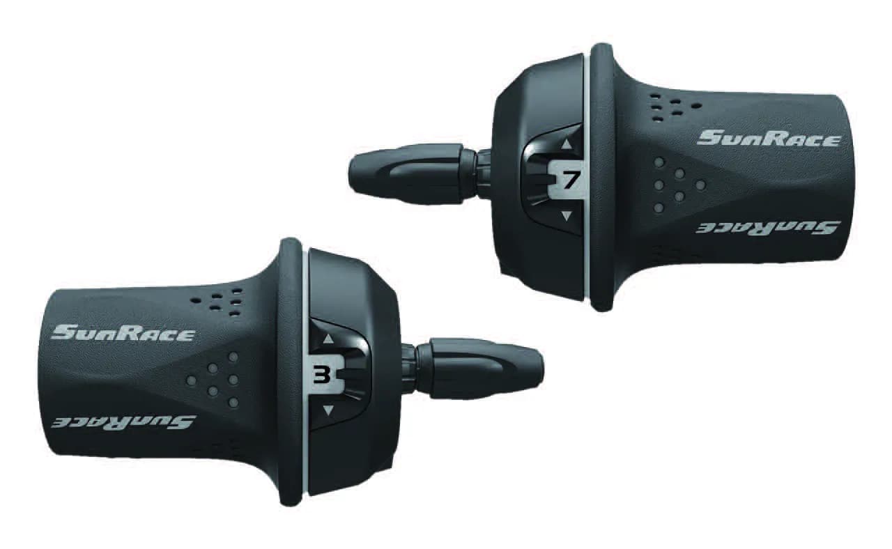 Гріпшифти SunRace, лівий/правий, TSM27 на 3/6 швидкостей 