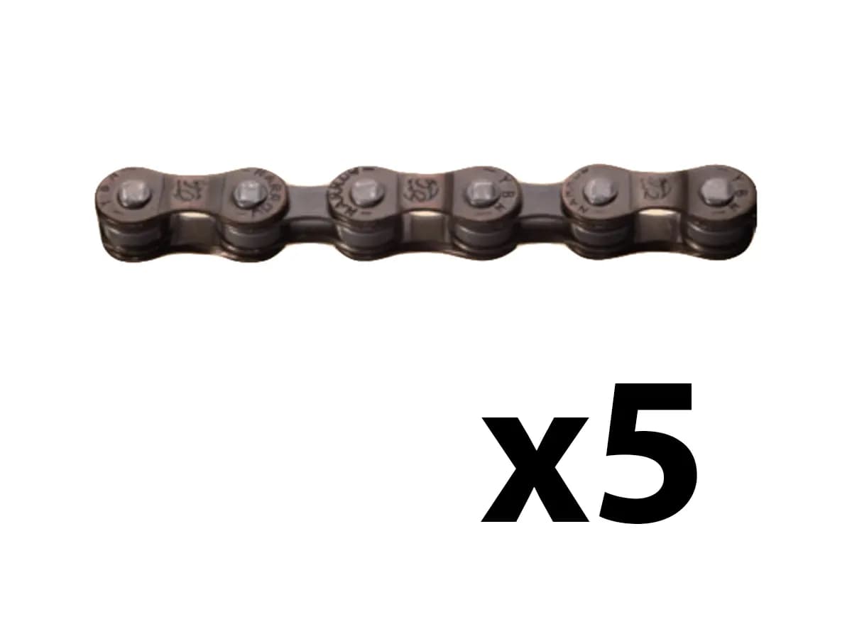 Ланцюг ONRIDE P52 7/6 швидкостей 116 ланок Brown + замок, 5 шт.