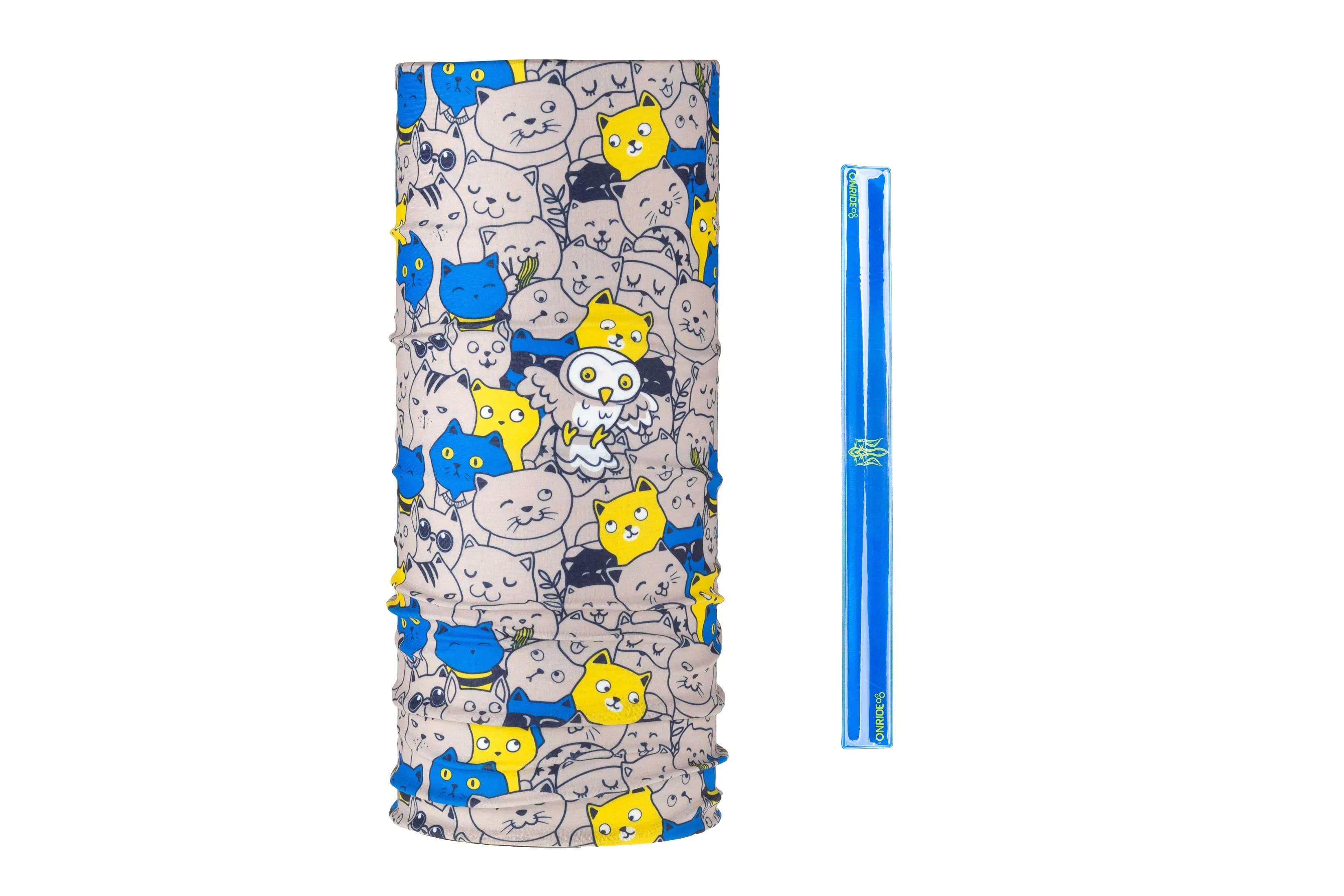 Головний убір ONRIDE Cat бежевий (в комплекті світловідбивайка ONRIDE)