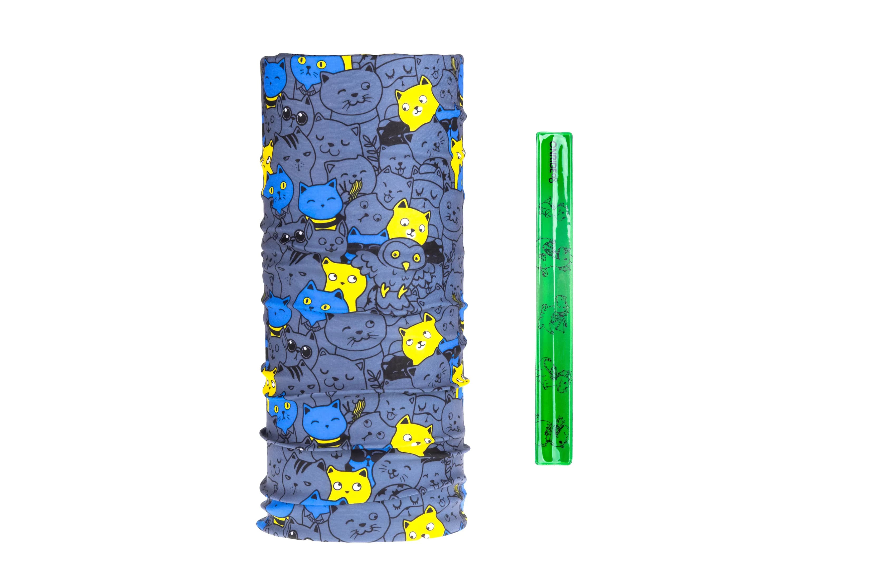 Головний убір дитячий ONRIDE Котики (в комплекті світловідбивайка ONRIDE)