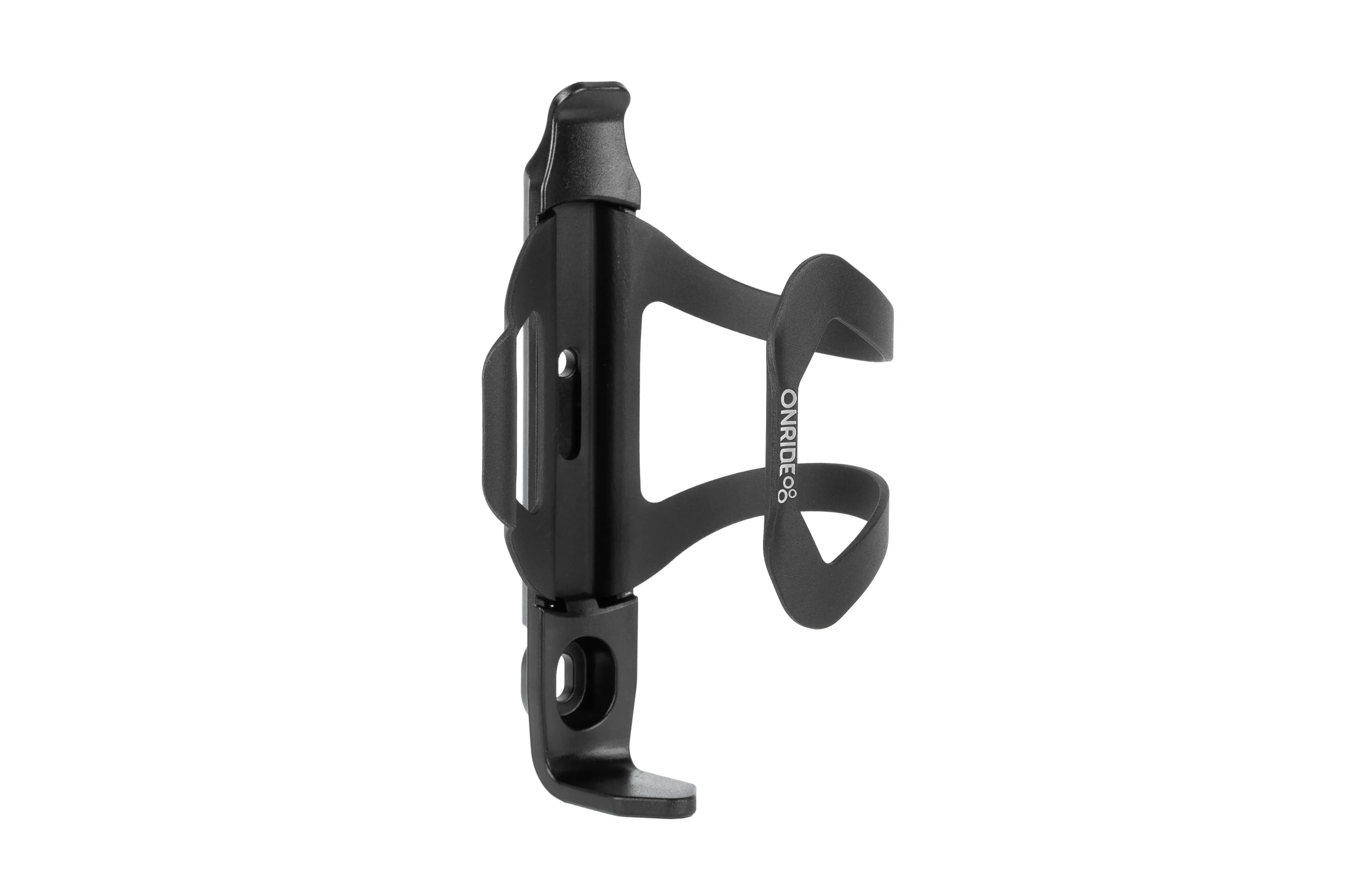 Фляготримач ONRIDE Wow 20 алюміній/нейлон бокове завантаження чорний