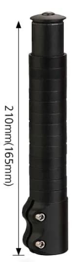 Подовжувач штоку вилок Kenli KL-4025-210 на шток Ø: 28,6 мм, висота: 210 мм, під виноса A-Head