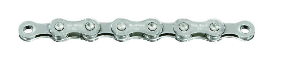 Ланцюг SunRace CN12A S Silver 12 швидкостей, 126 ланок, з замком