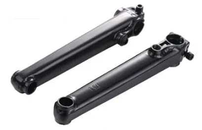 Комплект шатунів Kenli KL-8903S-E для BMX, Cr-Mo, під вал 19 мм * 8Т, право та лівосторонні, чорний