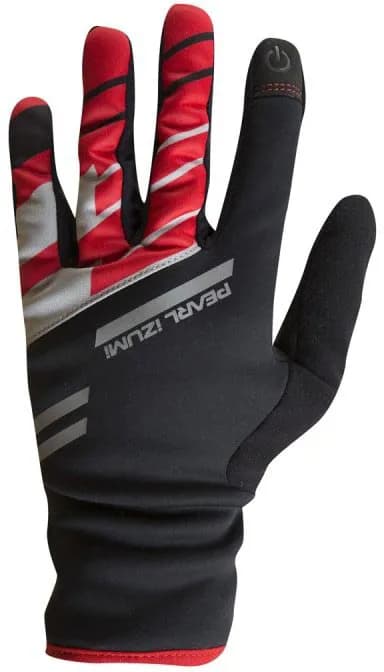 Рукавички Pearl Izumi PRO SOFTSHELL LITE, чорно-червоні, розм. XXL