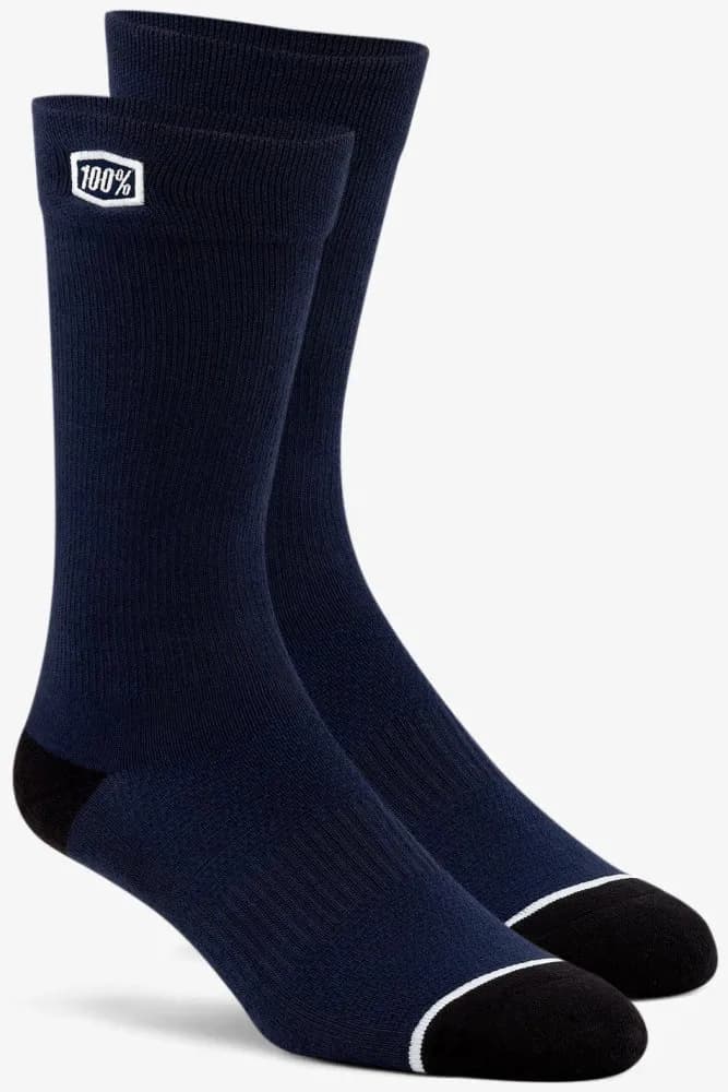 Шкарпетки Ride 100% SOLID Sock [Navy], L/XL