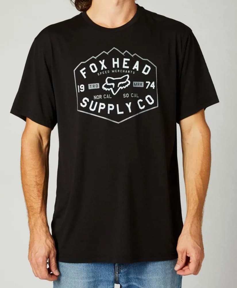 Футболка FOX BACKBONE TECH TEE [Black], L