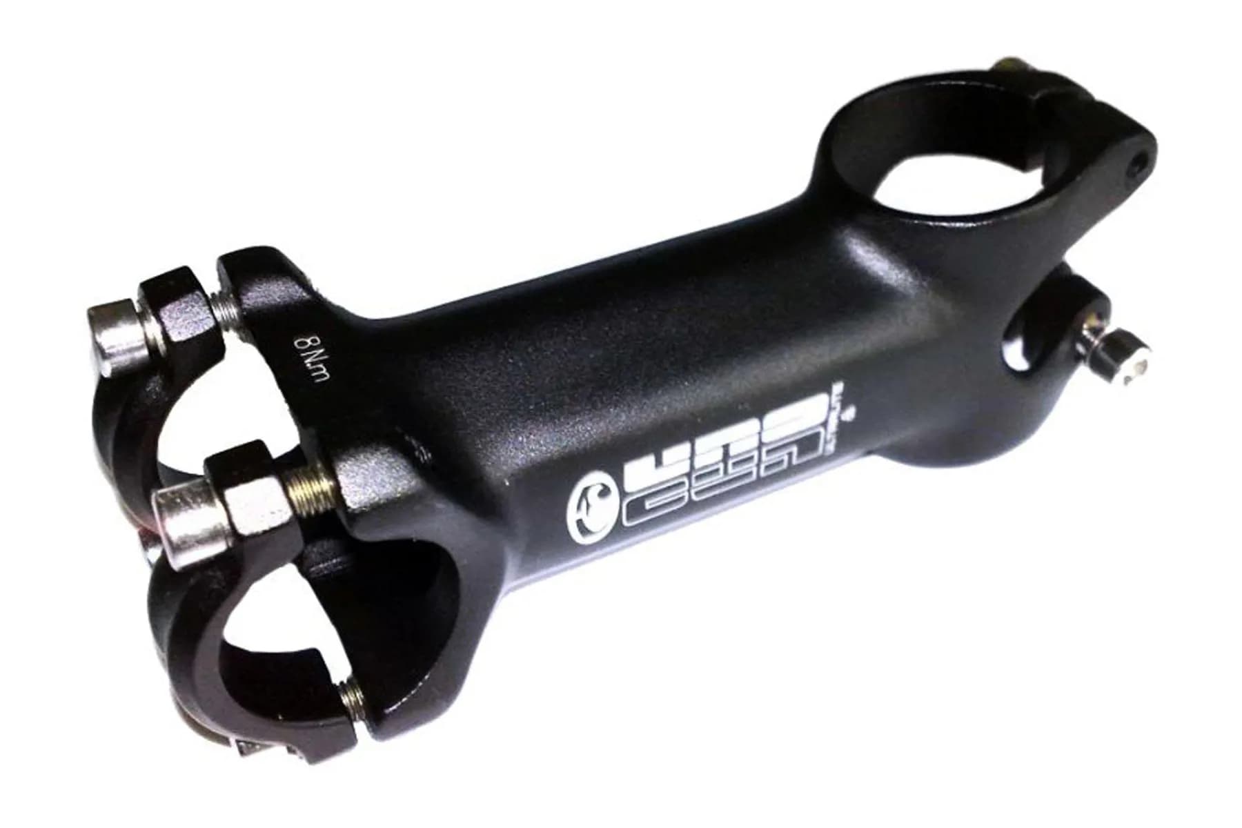 Винос керма Uno AS-007N A-HEAD алюміній 1.1/8" фрезерований, 25.4 мм \ 90 мм, 7°, чорний, упаковка