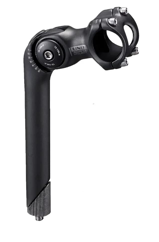 Винос керма для різьбової вилки Uno AL-820, алюміній, 1.1/8" регульований, 25.4 мм \ 120 мм, 0°-60°