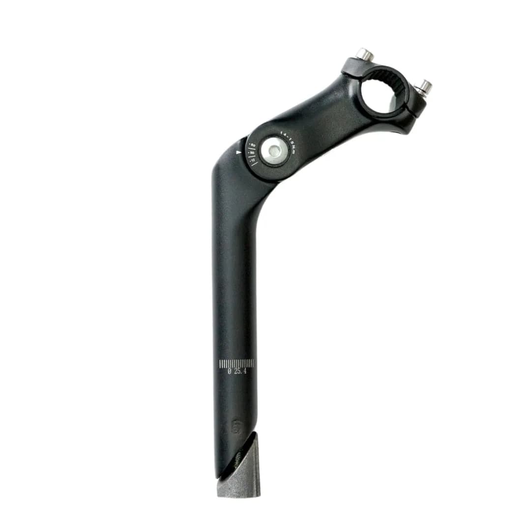 Виніс керма AL різьбовий 1-1/8 д.керма 25,4mm довжина: 90мм H-180mm чорний FSD JB-8206