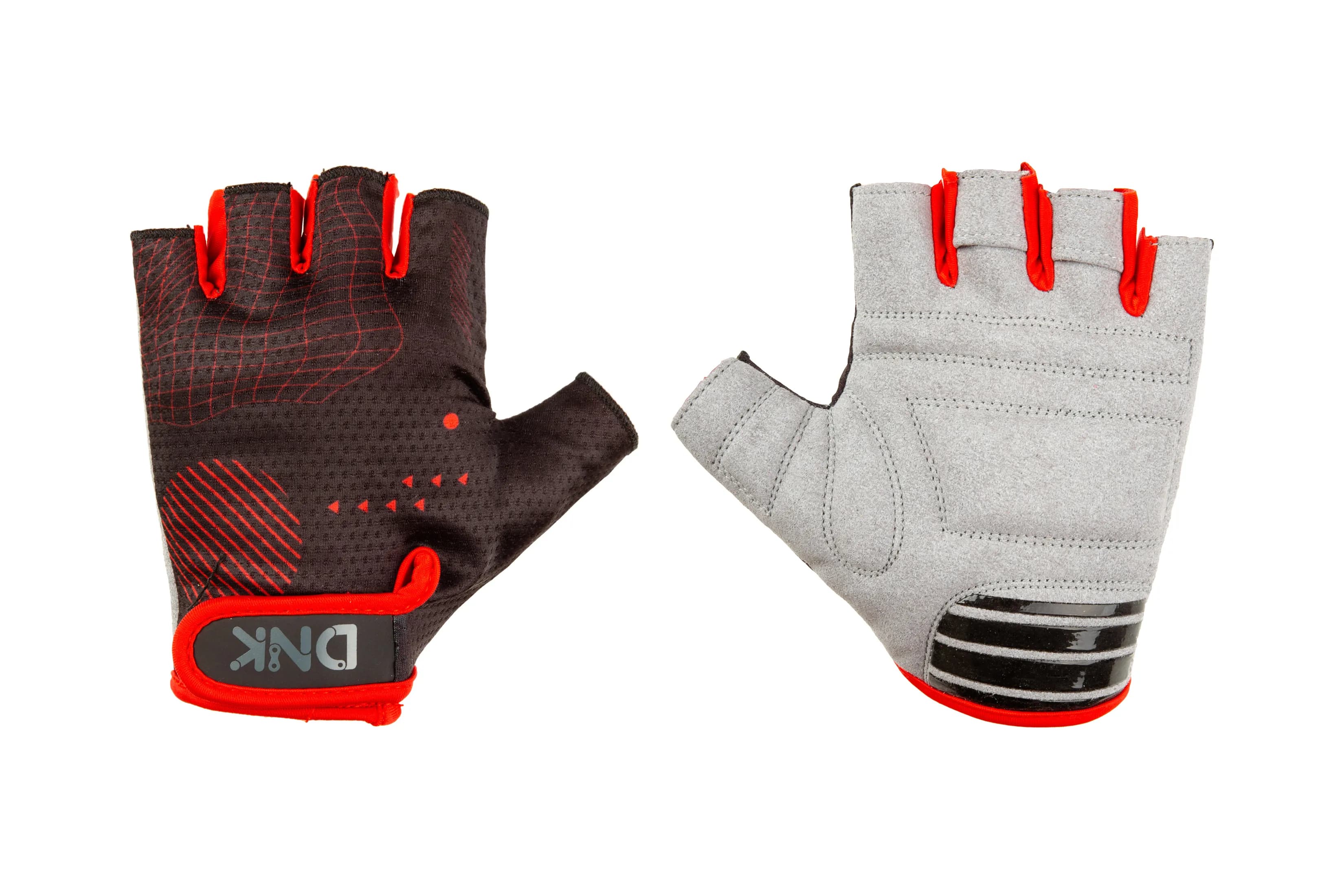 Рукавички DNK Hand, паралонові вставки, колір червоний/чорний розмір XS