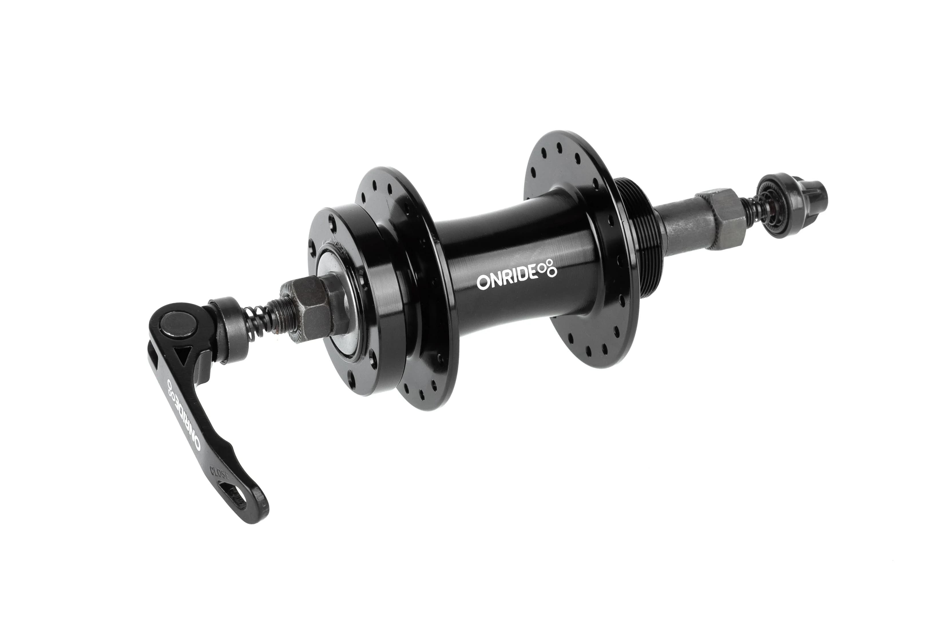 Втулка задня ONRIDE Hub 10R, під трещітку, 32 отвори, disc, кульки, 135 QR, чорна