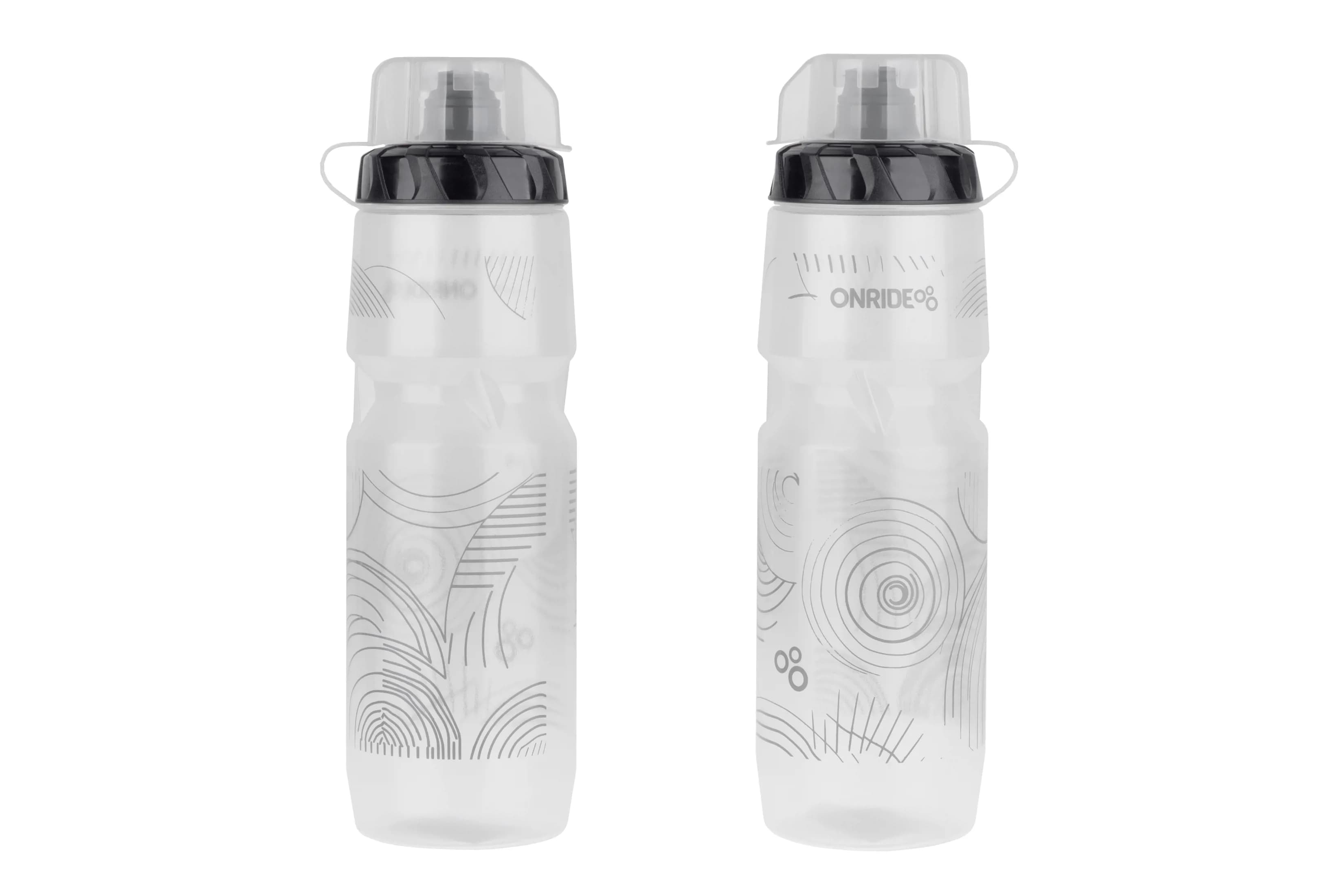 Фляга ONRIDE Skill 800 мл, матеріал фляги поліпропілен, з ковпачком прозора