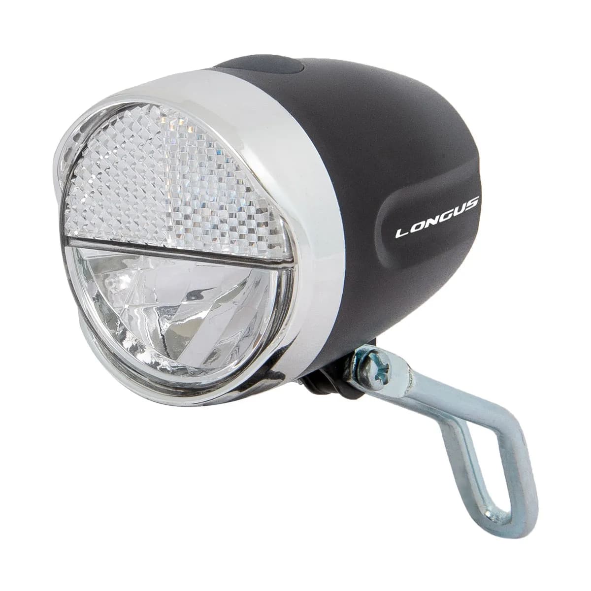 Світло переднє Longus FRONT 1W LED 2 ф-ції, чорний