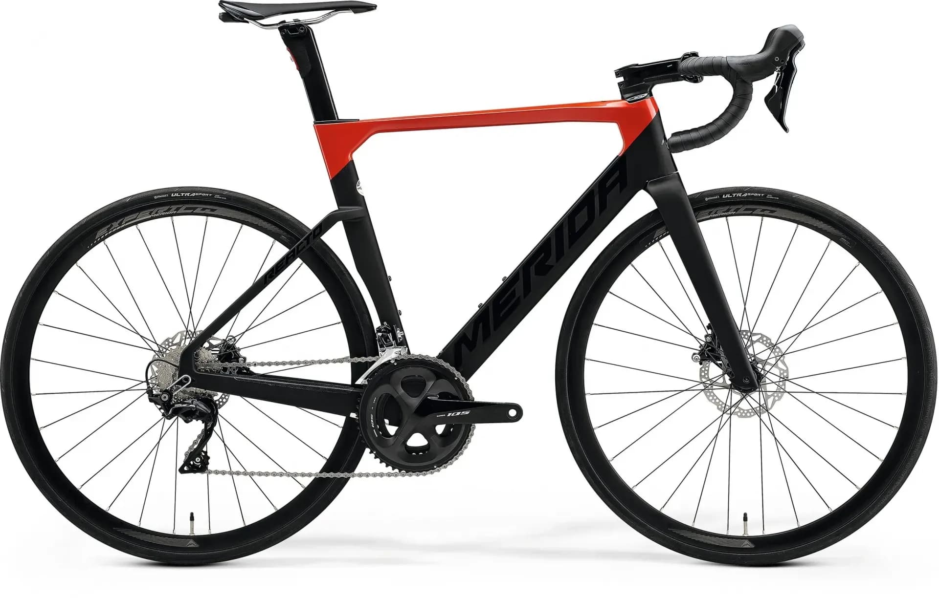 Велосипед MERIDA REACTO 4000 XXS(47),GLOSSY RED/MATT BLACK