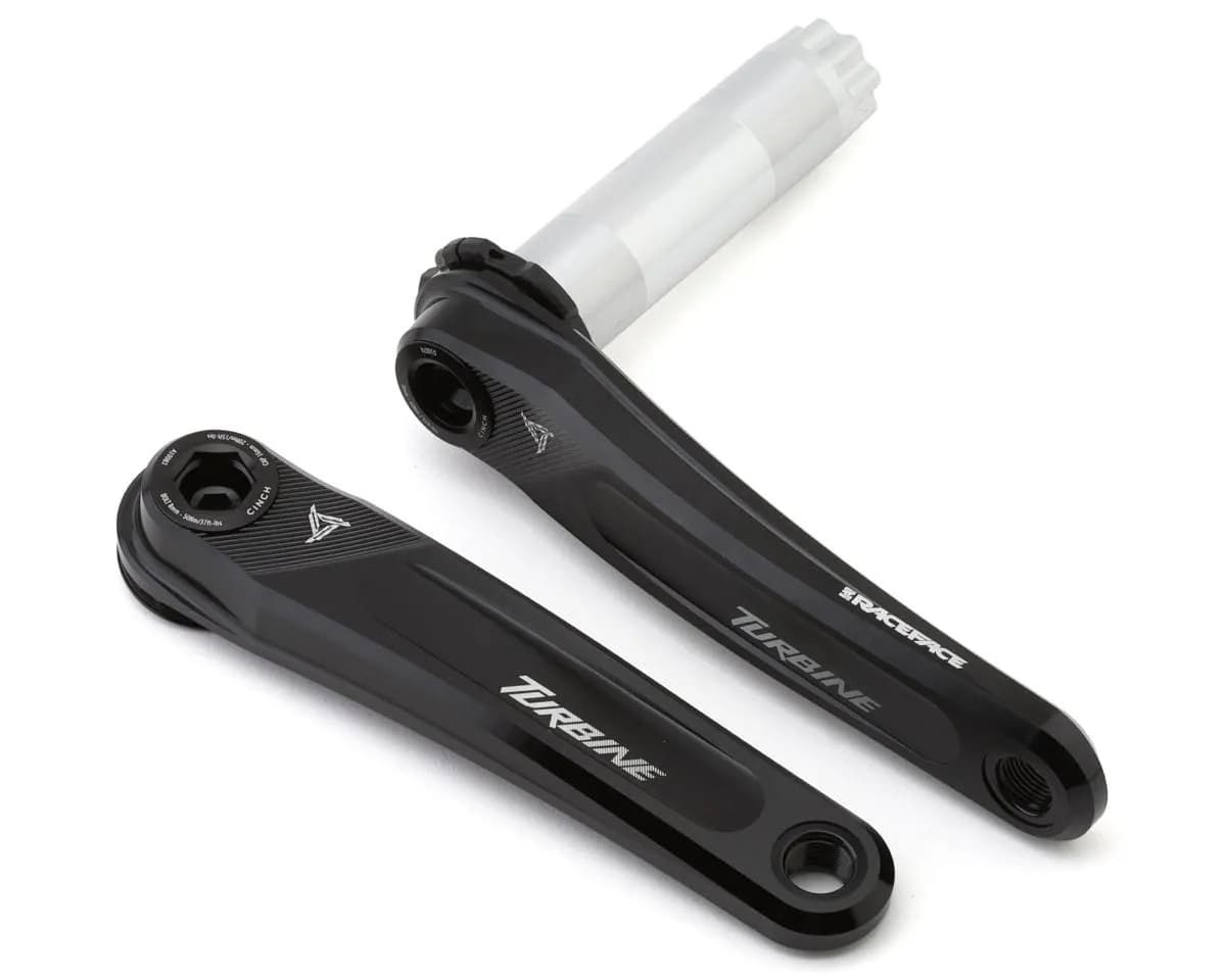 Шатуни RACE FACE CRANKARM, TURBINE, 143, 170, BLACK