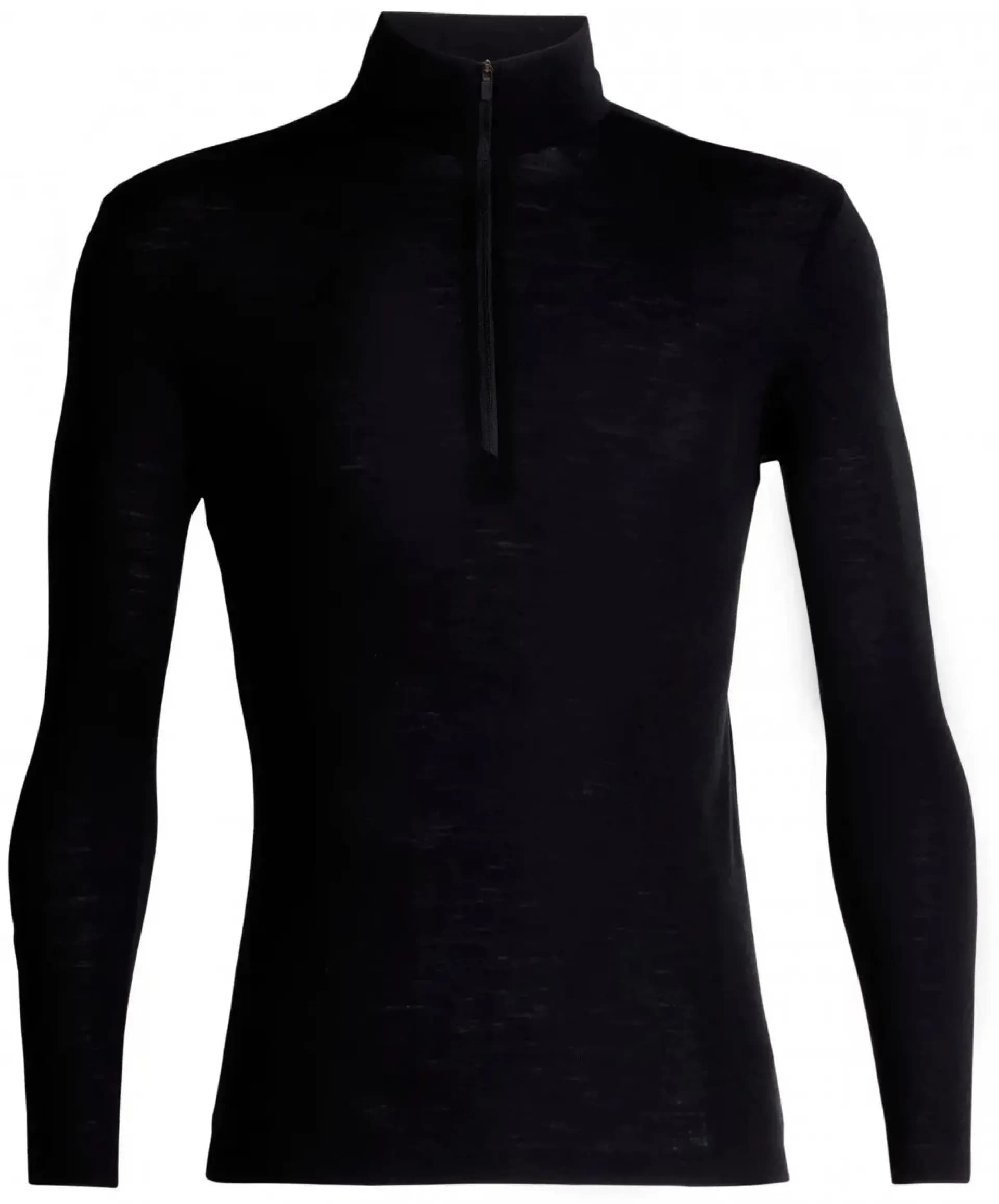 Термофутболка з довгим рукавом ICEBREAKER 175 Everyday LS Half Zip MEN BLACK L