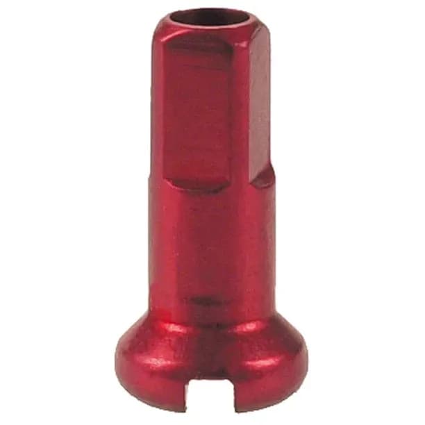 Ниппели алюминиевые DT nipples in light alloy red 2.0 x 12 mm 30-008 х100шт