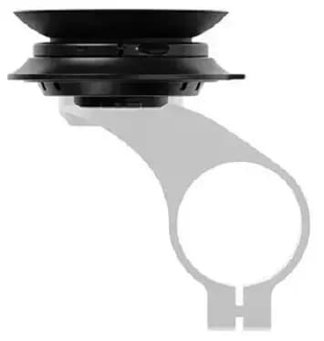 Кріплення телефона в кріплення велокомпьютера типу Garmin FIDLOCK VACUUM turn base for GPS mount, чорний