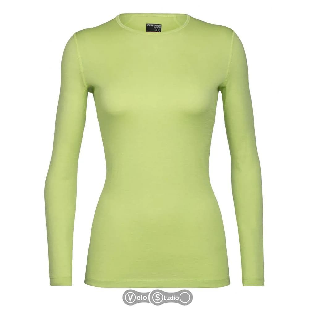 Термофутболка з довгим рукавом ICEBREAKER 200 Oasis LS Crewe ALOE M